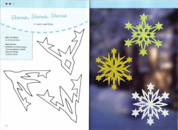 Как вырезать снежинки и рождественские звёзды из бумаги: инструкция от Peterburg2