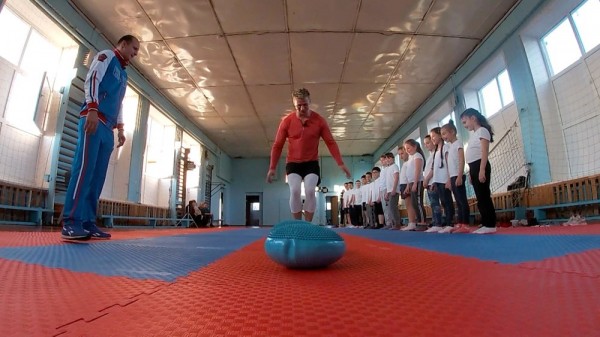   Сергей Майоров представил новый документальный телепроект "Физруки" 