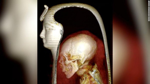 Учёные виртуально развернули мумию Аменхотепа I и воссоздали его облик