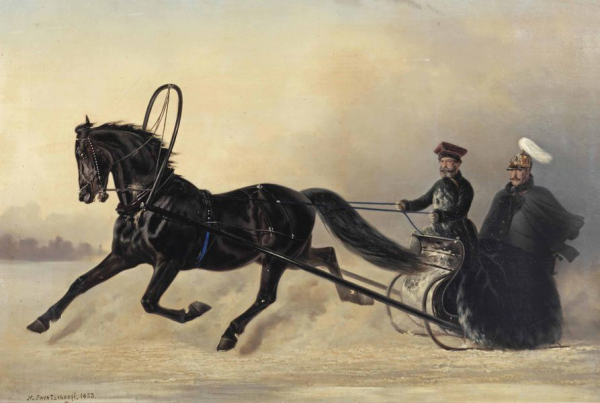 Как в Петербурге убирали снег до революции