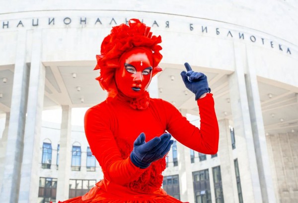 Запущен отреставрированный фонтан у Российской национальной библиотеки