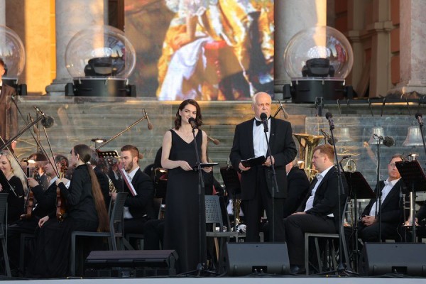 У стен Михайловского замка состоялся концерт &laquo;Ода Петру Великому&raquo;