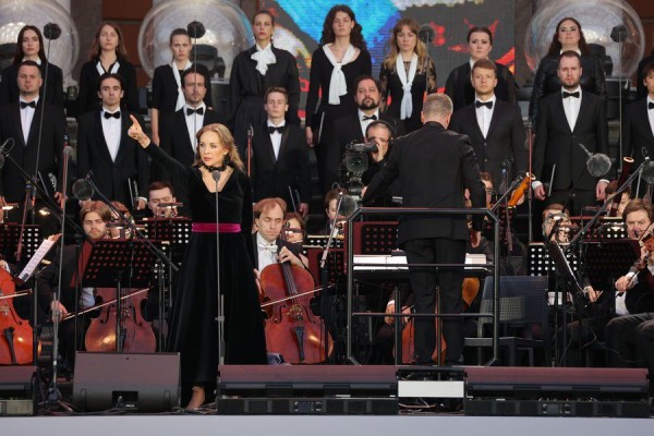 У стен Михайловского замка состоялся концерт &laquo;Ода Петру Великому&raquo;