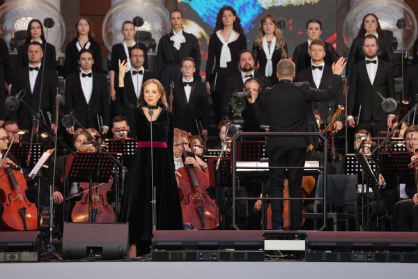 У стен Михайловского замка состоялся концерт &laquo;Ода Петру Великому&raquo;