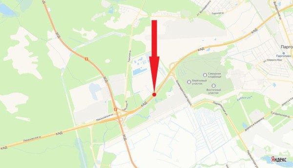 КАД между ЗСД и Парашютной перекроют в ночь на 20 сентября