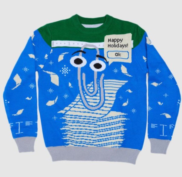 К Рождеству Microsoft выпустила уродливый свитер со Скрепышом