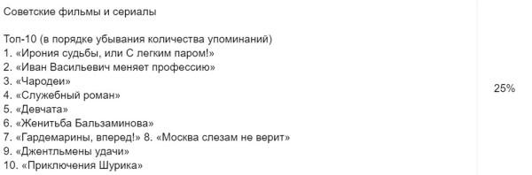 Россияне составили список фильмов для новогодних каникул