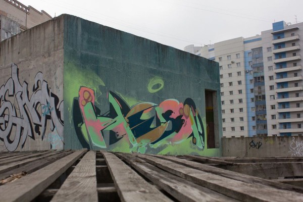 Граффити как образ жизни: поговорили с петербургскими мастерами стрит-арта