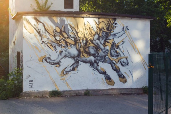 Граффити как образ жизни: поговорили с петербургскими мастерами стрит-арта