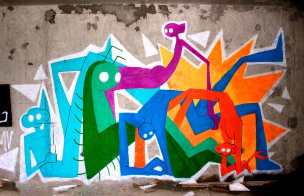 Граффити как образ жизни: поговорили с петербургскими мастерами стрит-арта